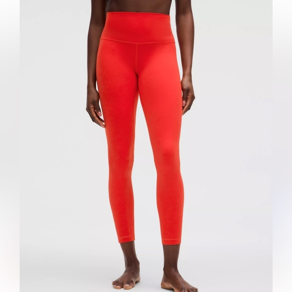Lululemon Align High-Rise Pant 25" in Solar Orange